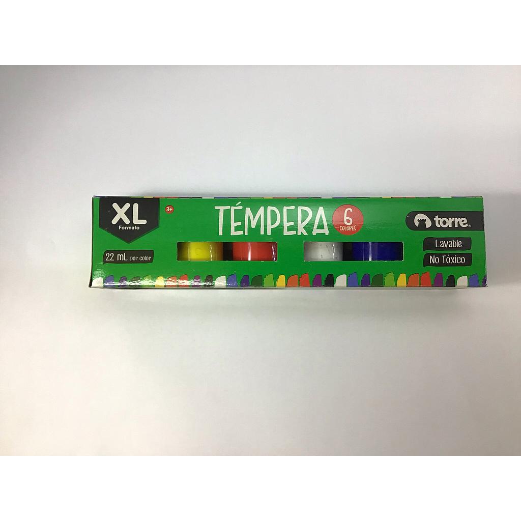 Témpera Torre XL 6Col. 22ml.